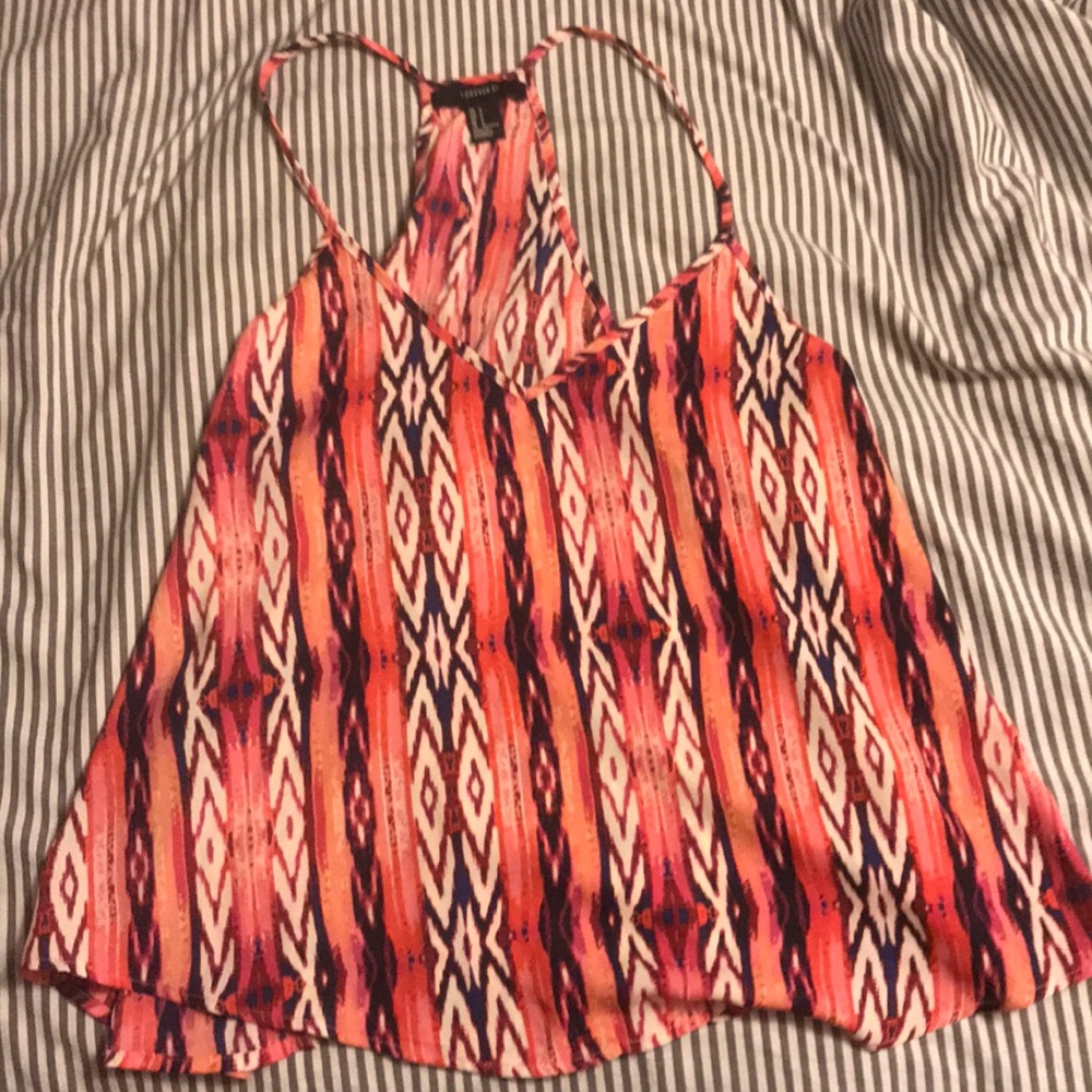 Racerback Aztec Tank